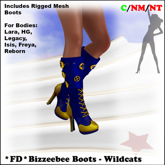 *FD* Bizzeebee Boots [Boxed] Wildcats