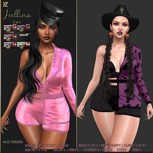 >> UnPack HUD << YELIZ MESH "JOELLINA"