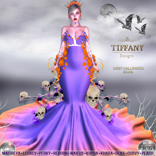 ::TD:: Nissy Halloween Gown {Mesh}