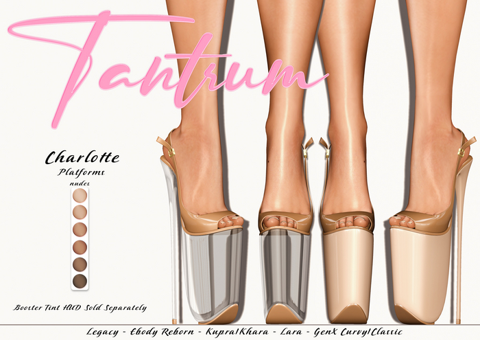 Tantrum - Charlotte Platforms - Nudes 