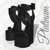 Black Shoes Belleza Slink Erika Reborn Prima Peach