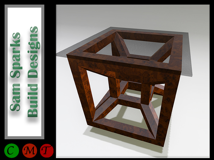 [SSBD7003] Hypercube side Table (C/NM/NT) 1 LI