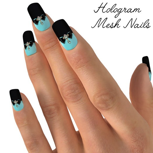 Blue Nails Maitreya