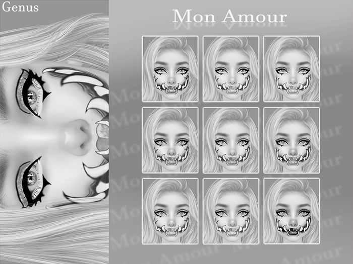 Mor Amour Demo Hungry For You Face Paint BOM Genus + 4K