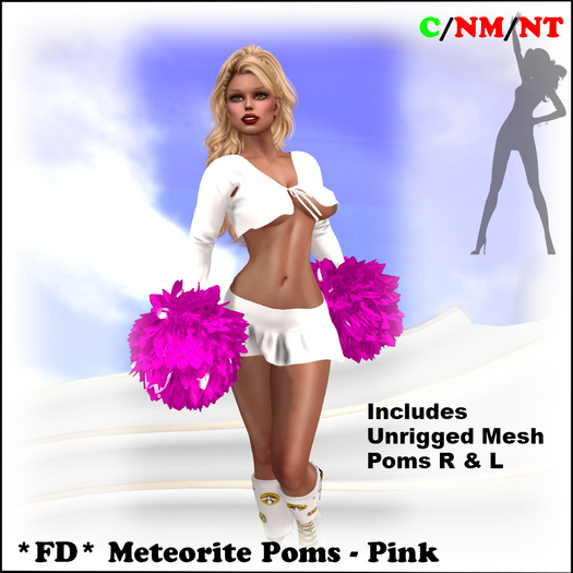 *FD* Meteorite Pompom Set [Boxed] Pink