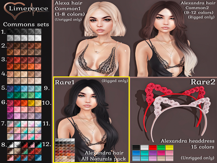 {Limerence} Alexandra Naturals RARE