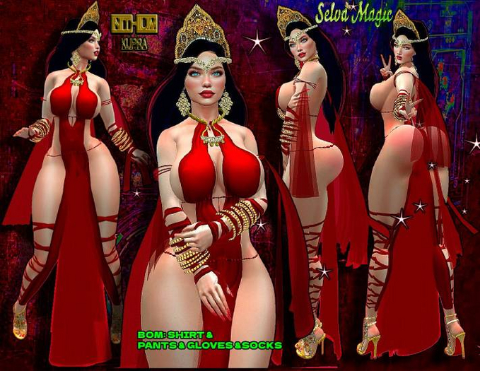 ODALISQUE DANCER-Inithium Kupra-Inithium Kupra-BOM-CLASSIC