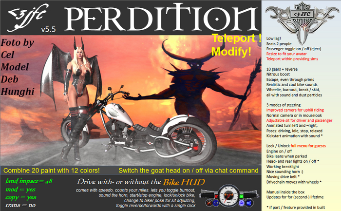 <3 JFC PERDITION (Bike, Motorcycle, Chopper)