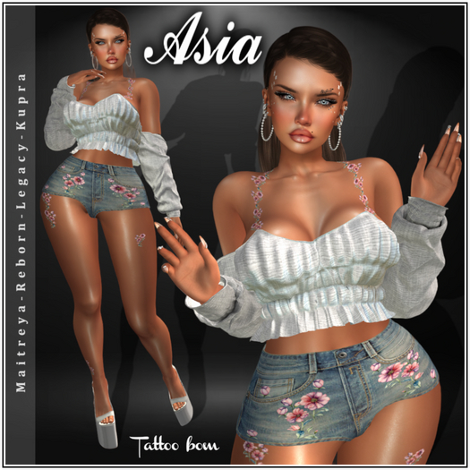 *ASIA* ELFRIDA white