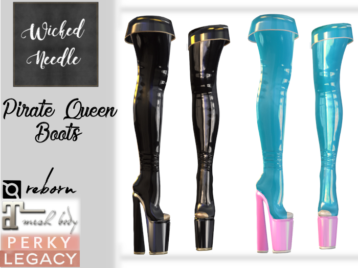 ~W-N~ Pirate Queen Boots