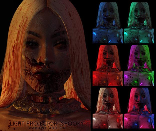 FOUR LEAF. - Body Light Projector 'SPOOKY