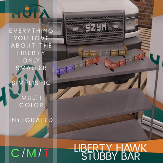 ~Huia~ Liberty Hawk (Stubby)