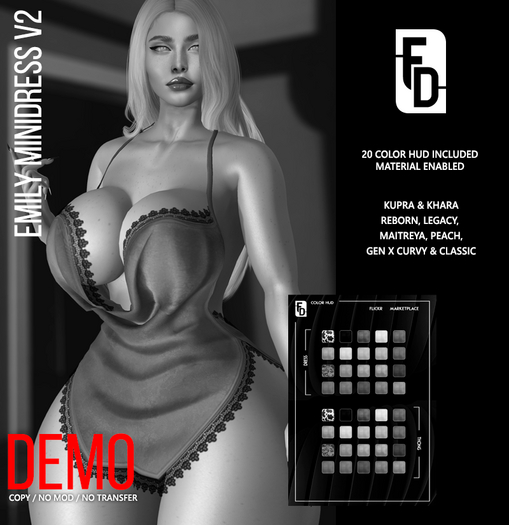 -FD- Emily Mini Dress v2 DEMO