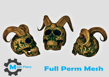 Mesh Place - Halloween Demon Skull Full Perm Mesh (add)