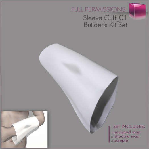 Sculpted Sleeve Cuff  Builder's Kit Set
