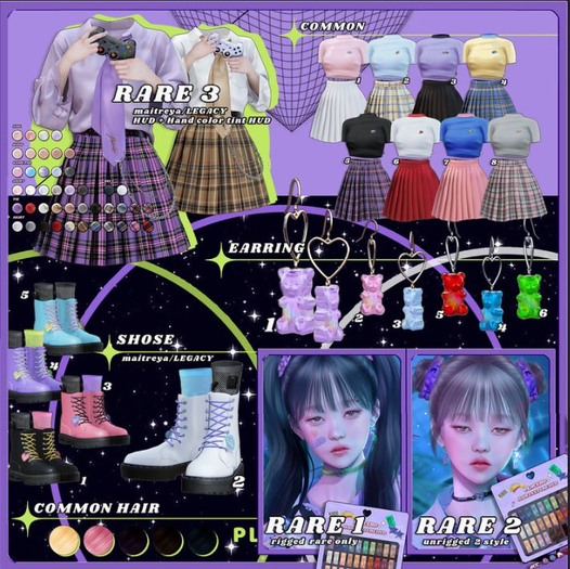 [ PLACEBO ] Pretty savage gacha RARE3 (legacy)