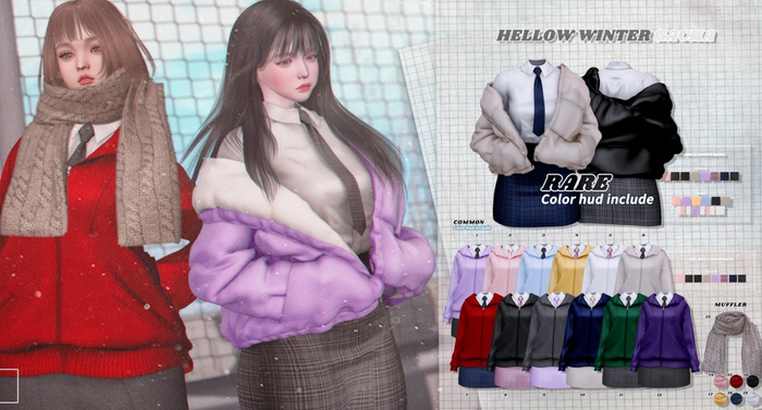 :uzu: hellow winter gacha - RARE(LEGACY) box