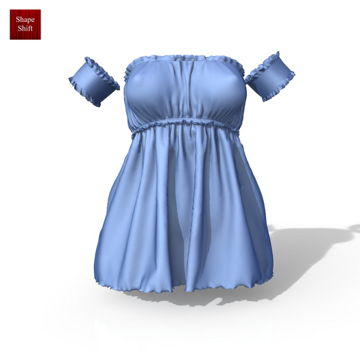 Ruffle Dress Kupra