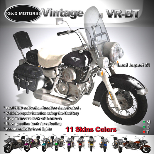 G&D MOTORS VR-BT