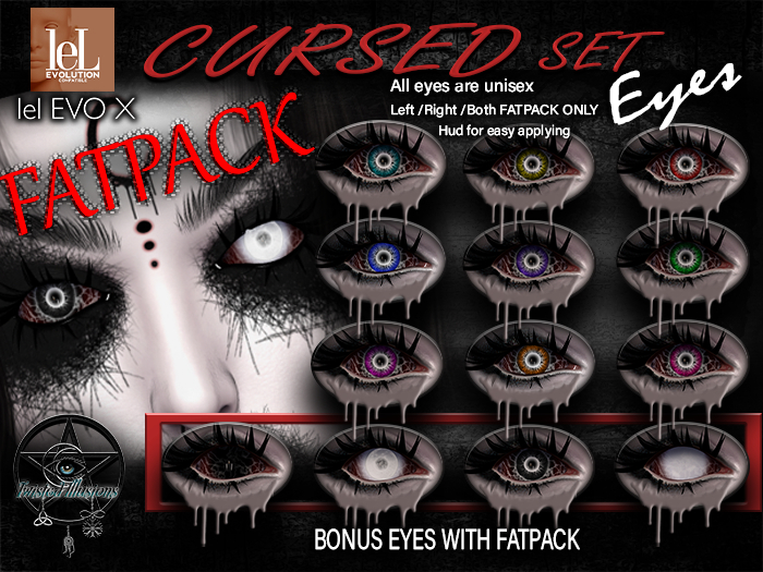 ++TI++ FATPACK CURSED EYES LEL EVO/X (ADD TO UNPACK)