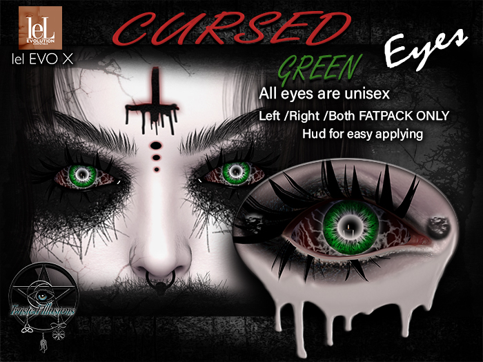 ++TI++ GREEN CURSED EYES LEL EVO/X (ADD TO UNPACK)
