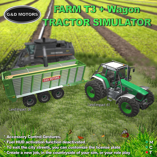 G&D MOTORS FARM T3 Tractor