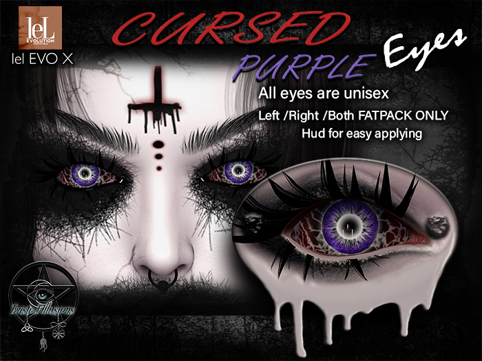 ++TI++ PURPLE CURSED EYES LEL EVO/X (ADD TO UNPACK)