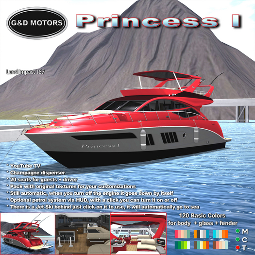 G&D MOTORS Yacht Princess I