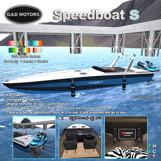G&D MOTORS Speedboat S