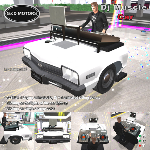 G&D MOTORS Dj Muscle Car