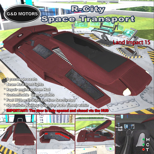 G&D MOTORS R-City Space Transport