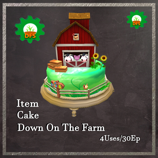 DFS Cake Down On The Farm Textur