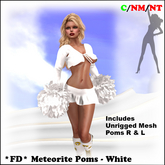 *FD* Meteorite Pompom Set [Boxed] White