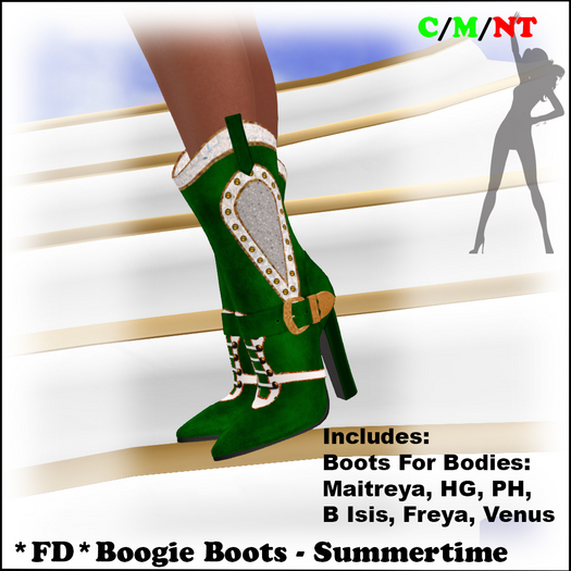 *FD* Boogie Boots [BOXED] Summertime