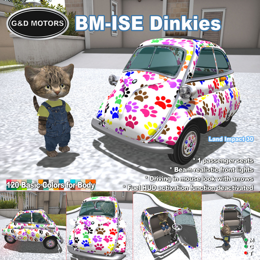 G&D MOTORS Car BM-ISE Dinkies 