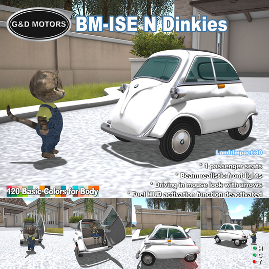 G&D MOTORS Car BM-ISE N Dinkies 