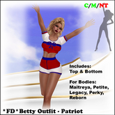 *FD*  Betty Outfit [BOXED] Patriot