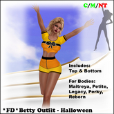 *FD*  Betty Outfit [BOXED] Halloween