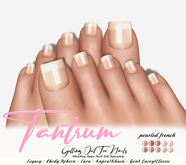 Tantrum - GG Pearled French - Toenails 