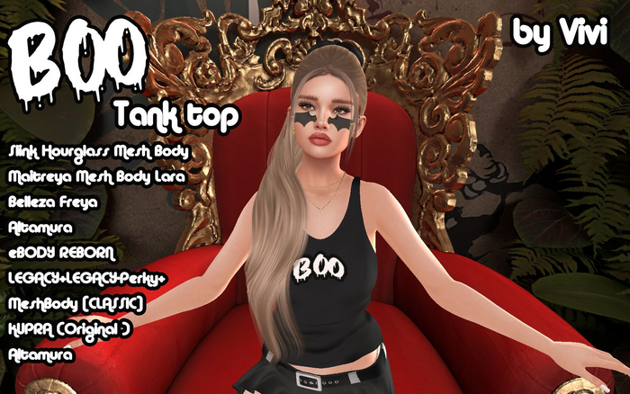 Tank top BOO -Vivi