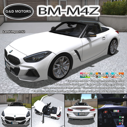 G&D MOTORS Car BM-M4Z 