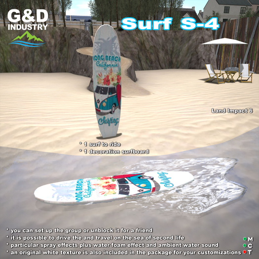G&D INDUSTRY Surf S4 