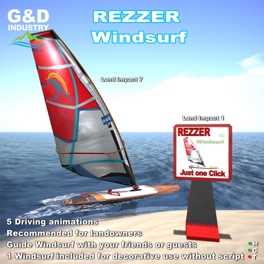 G&D INDUSTRY Windsurf REZZER 