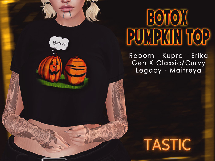 Tastic-Botox Pumpkin Top 