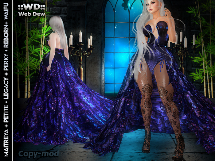 ::WD:: Dress Phoenix - Purple