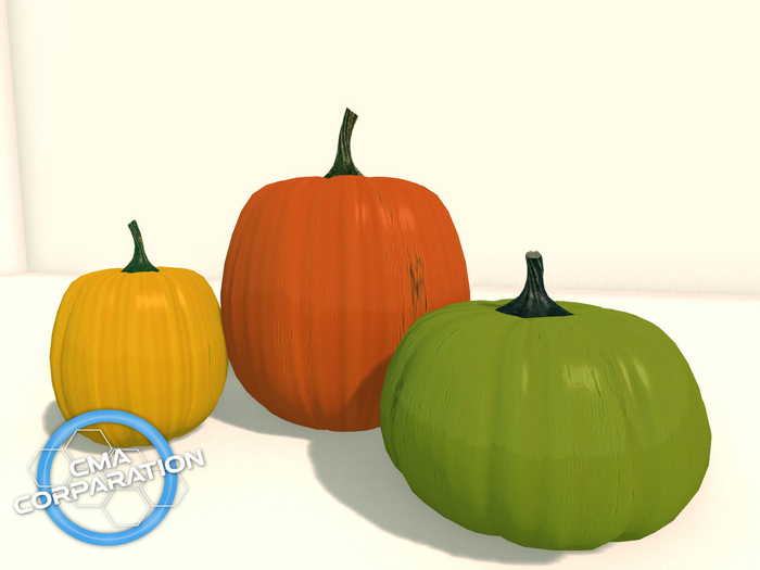 CMA Mesh Full Perms - Pumpkins 01