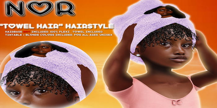 NOR: KIDS Towel Hair 