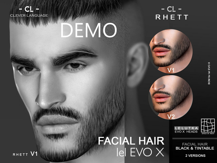 DEMO -[CL]- R H E T T - Facial Hair EVO X