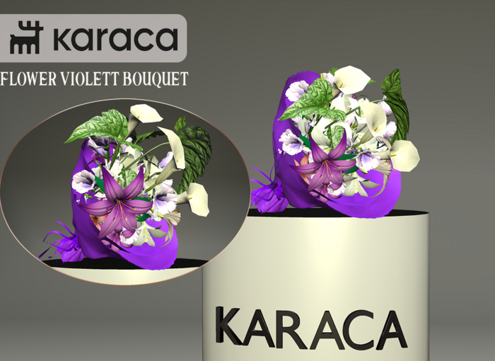 KARACA - FLOWER VIOLETT BOUQUET
