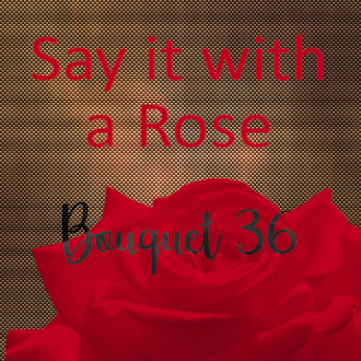 Say it With  Bouquet  36 Red